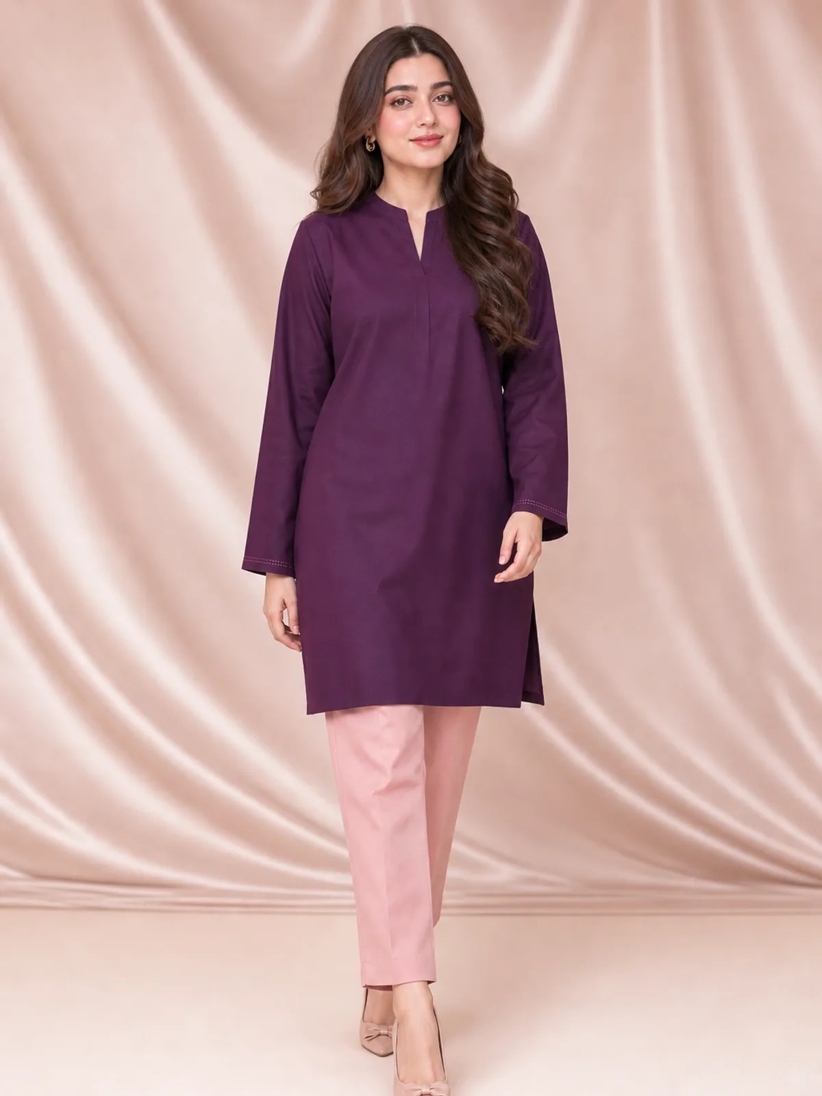 Lubna, Co-ord Set Kurta and trouser, view 3