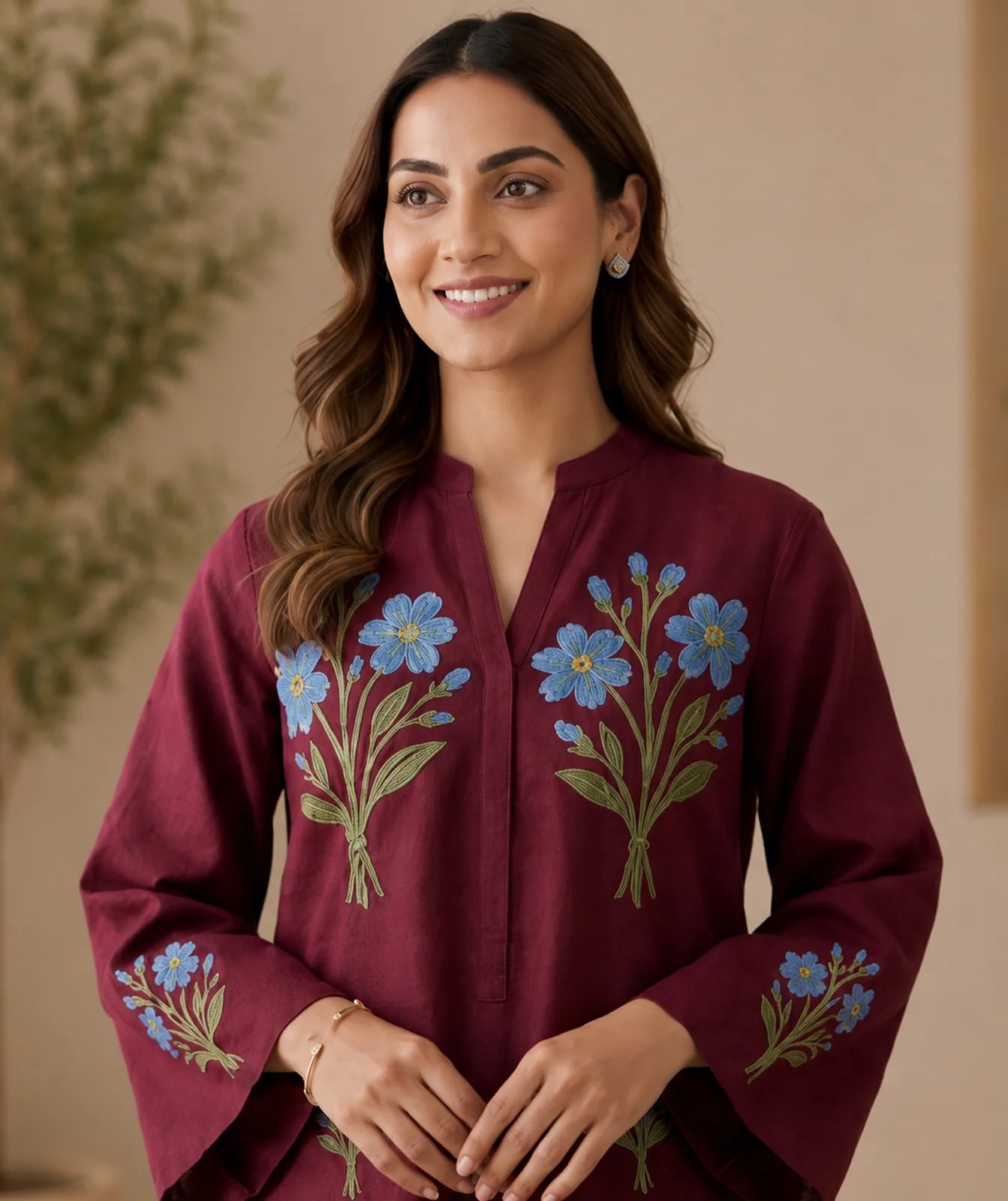 Mehboob (Hand Embroidered), 2pc lawn suit Hand Embroidered, view 1
