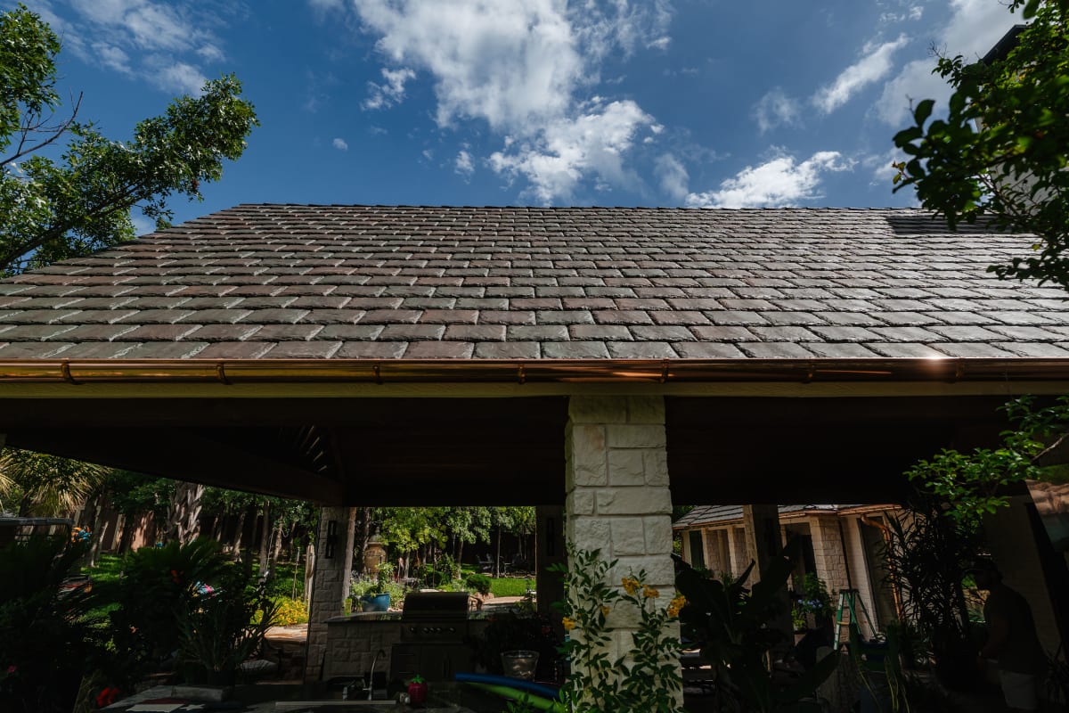 Brava slate roof — Mansfield TX
