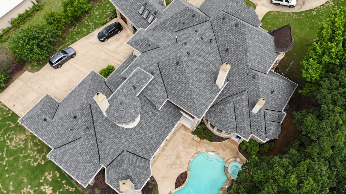 CertainTeed Belmont Colonial Slate roof — Colleyville TX