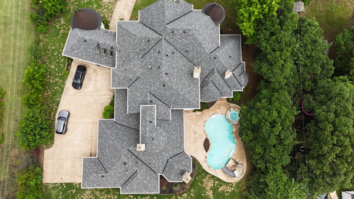 CertainTeed Belmont Colonial Slate roof — Colleyville TX — photo 1