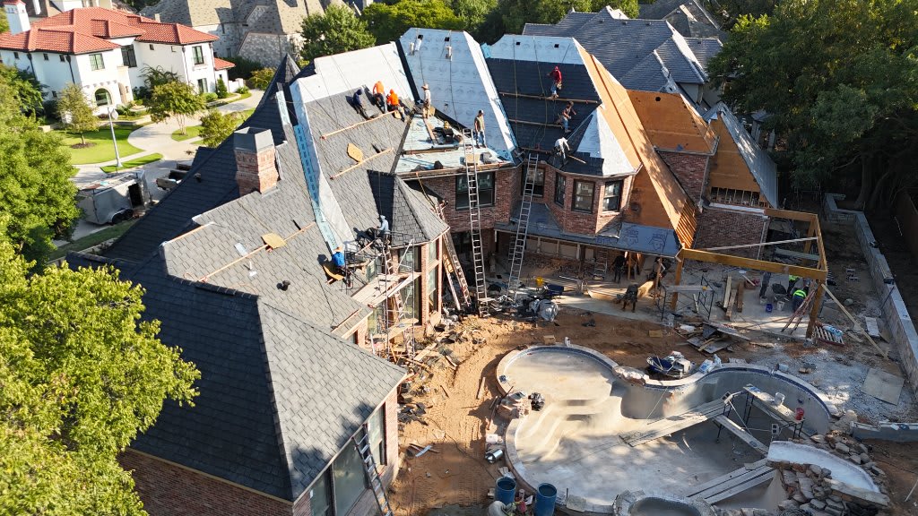 DW Construction roof replacement DFW
