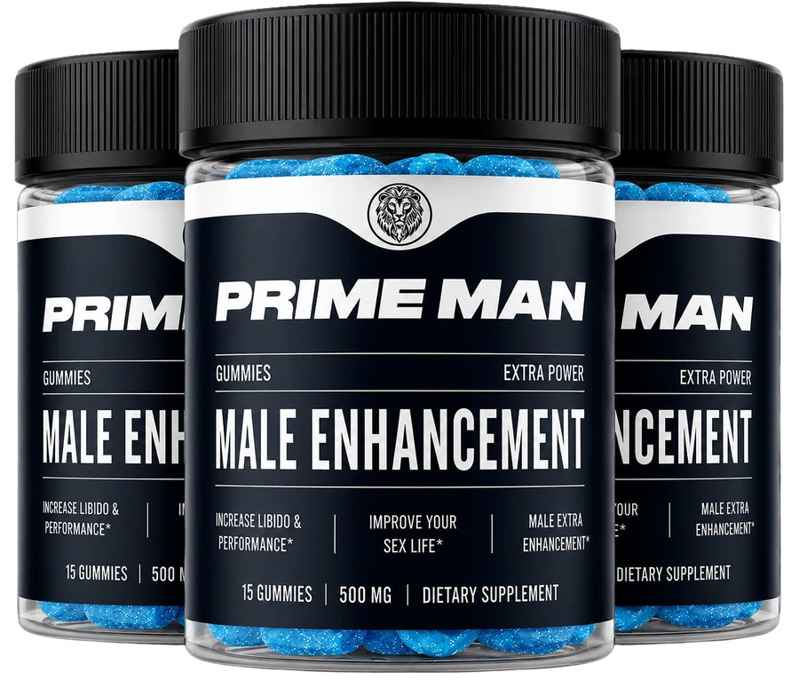 Prime Man Gummies 3 Bottles