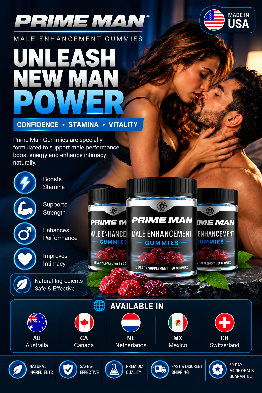 Prime Man Package Visual