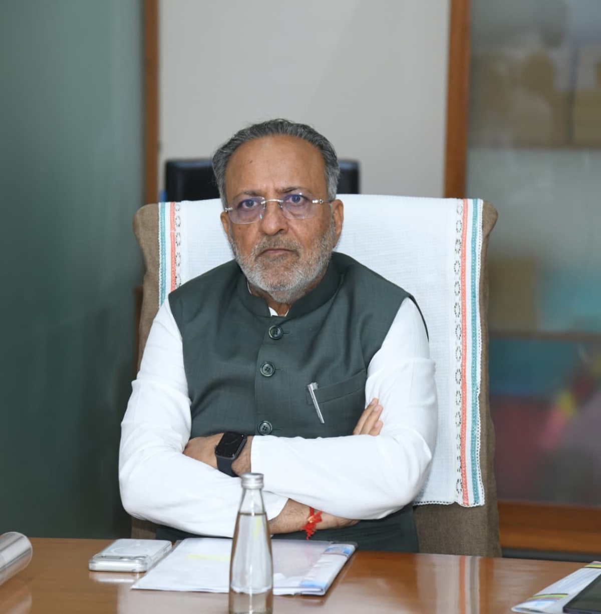 પાલીતાણાના શૈત્રુંજય પર્વત પર હજારો યાત્રાળુઓની સુરક્ષા માટે ડ્રોન, વોચ ટાવર અને ટ્રેકિંગ દ્વારા સિંહોની અવર-જવર ઉપર સતત નજર રખાશે-વન મંત્રી શ્રી અર્જુન મોઢવાડીયા