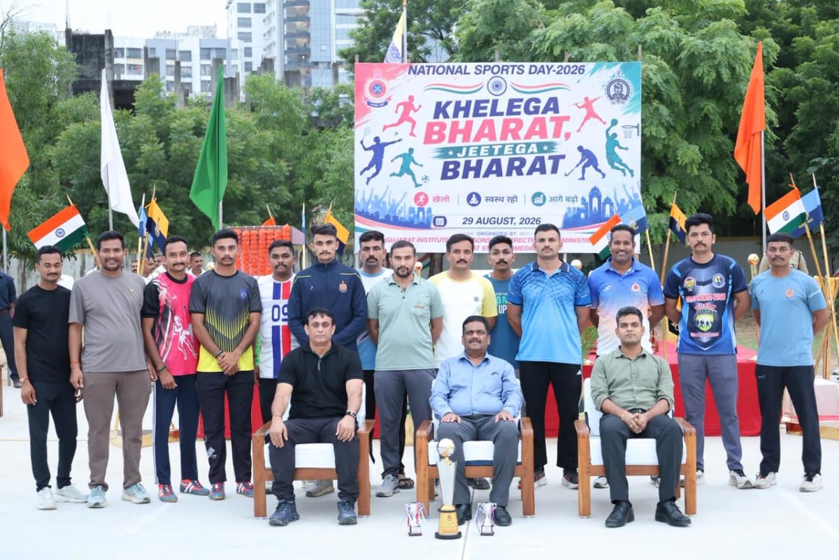 આધુનિક સુવિધાઓથી સજ્જ GIPCA પરિસરમાં ઓલિમ્પિક અને કોમનવેલ્થ ગેમ્સને ધ્યાને રાખી સ્પોર્ટ્સ ગ્રાઉન્ડ બનશે: ક્રાઇમ ડીજીપી ડો. કે. એલ. એન. રાવ
