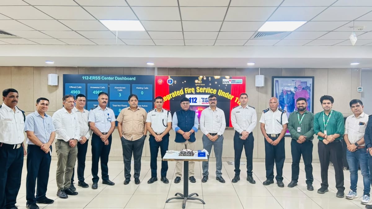 ગુજરાતમાં ઈમરજન્સી સેવાઓ માટે ઐતિહાસિક પહેલ ડાયલ 112માં ફાયર સર્વિસનું એકીકરણ