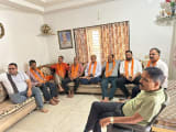 વડાપ્રધાન નરેન્દ્ર મોદીના 136 માં એપિસોડ મન કી બાત હિંમતનગરના કાર્યકર્તાઓએ સાથે બેસીને નિહાળ્યો  3