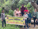 સંત પુનિત મહારાજની પુણ્યતિથિ બાળકોએ આપ્યો પર્યાવરણનો સંદેશ 2
