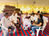 અંબાજી પદયાત્રીઓ માટે હિંમતનગરમાં રોટરી ક્લબ નો વિસામો  2