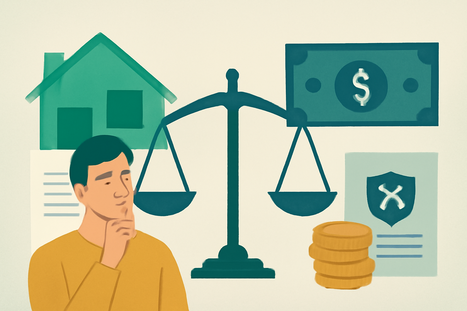 Imagem ilustrativa sobre A Diferença Real Entre Empréstimo com e sem Garantia de Imóvel, categoria Crédito Pessoal