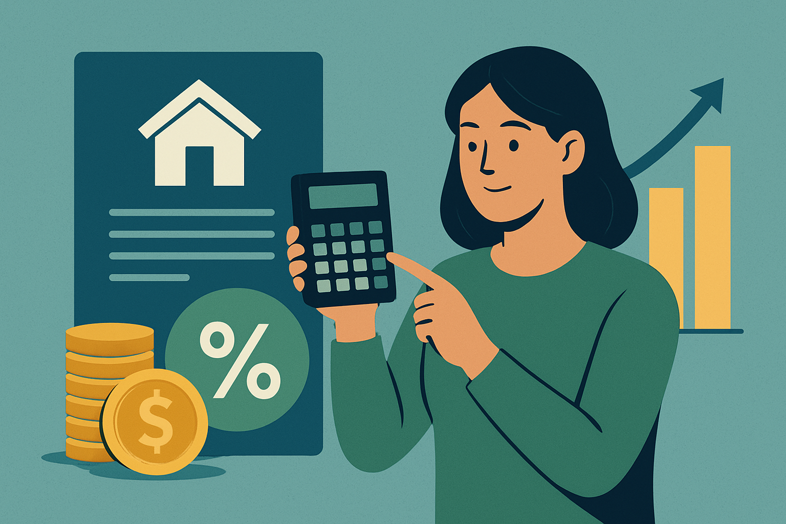 Imagem ilustrativa sobre O Impacto da Entrada no Valor Total de um Financiamento de Longo Prazo, categoria Financiamentos
