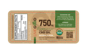 CBD Oil label