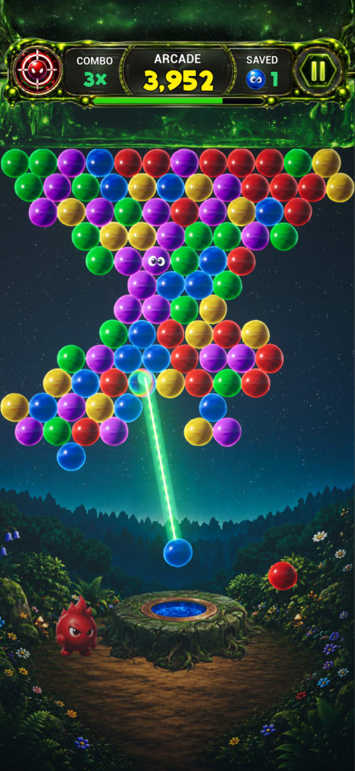 Snibix forest arcade gameplay