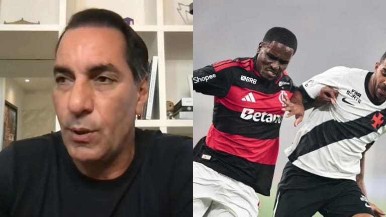 Edmundo vê Vasco à frente do Flamengo em 2026 mas dados desmentem