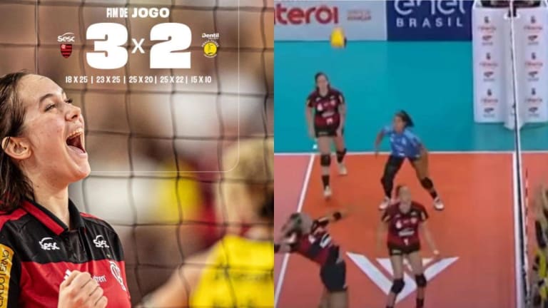 Flamengo conquista Copa SuperVôlei após virada sobre Praia Clube