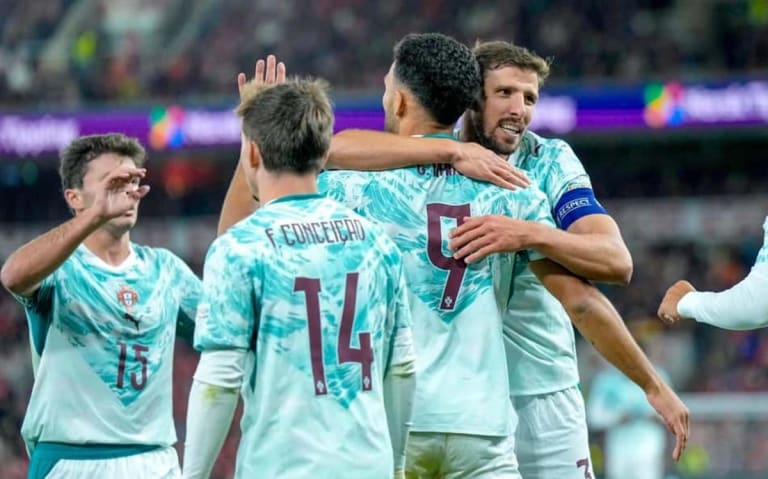 Sem Cristiano Ronaldo, Portugal bate Noruega com gol de Gonçalo Ramos pela Nations League