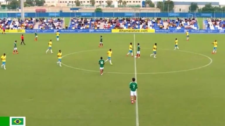 Brasil goleia México e fecha Data FIFA Sub-20 com cem por cento de aproveitamento