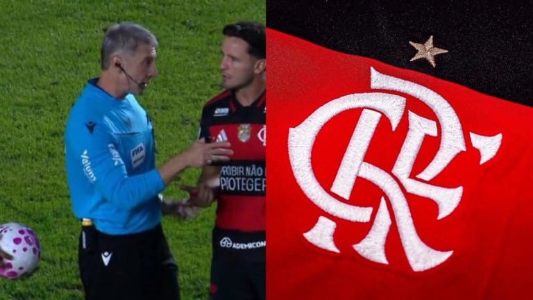 Flamengo contesta arbitragem de Daronco e cobra providências da CBF após empate com Santos