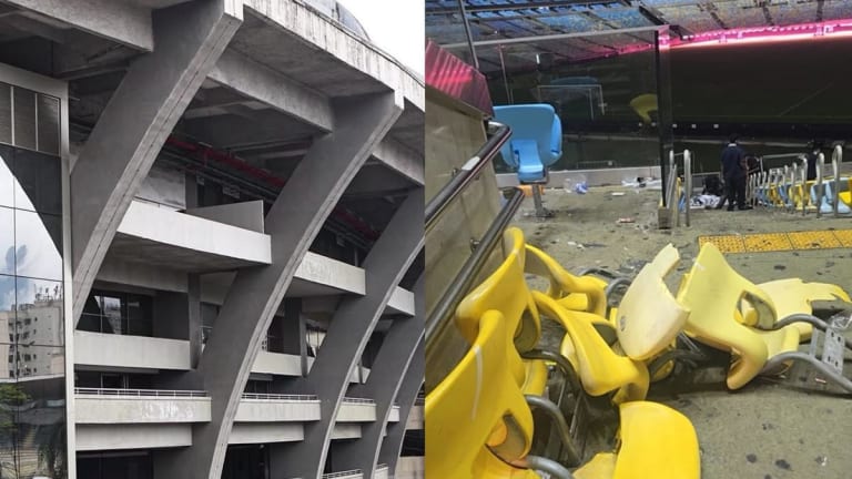Vasco fans vandalize Maracanã following Copa Sudamericana elimination