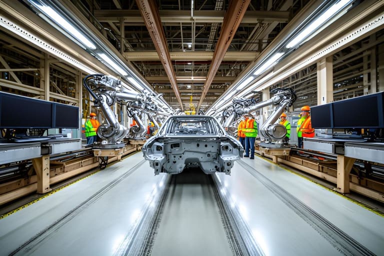 Apenas um ano após inauguração, fábrica da BYD avança rumo a produção nacional, com testes finais nas unidades de soldagem e pintura