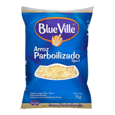 Arroz Blue Ville Parboilizado 5 Kg