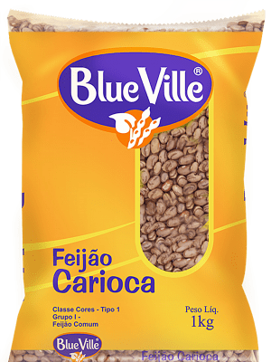 Feijão Carioca Blue Ville T1 1kg