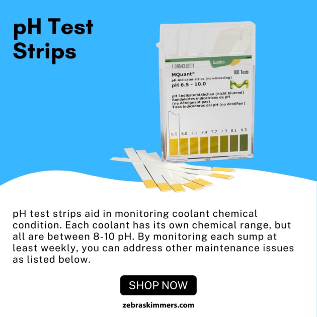 Indispensable Guide to Coolant Testing - pH Test Strips