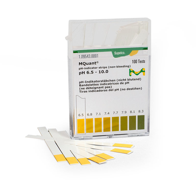 pH Test Strips Zebra Skimmers