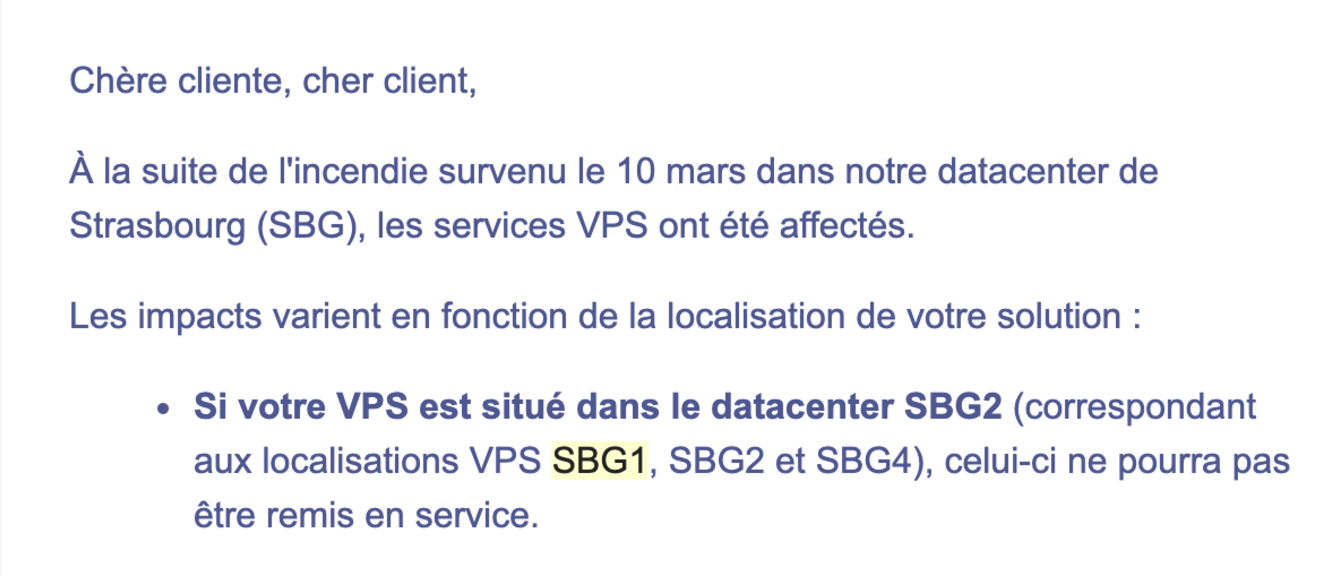 ovh courrier