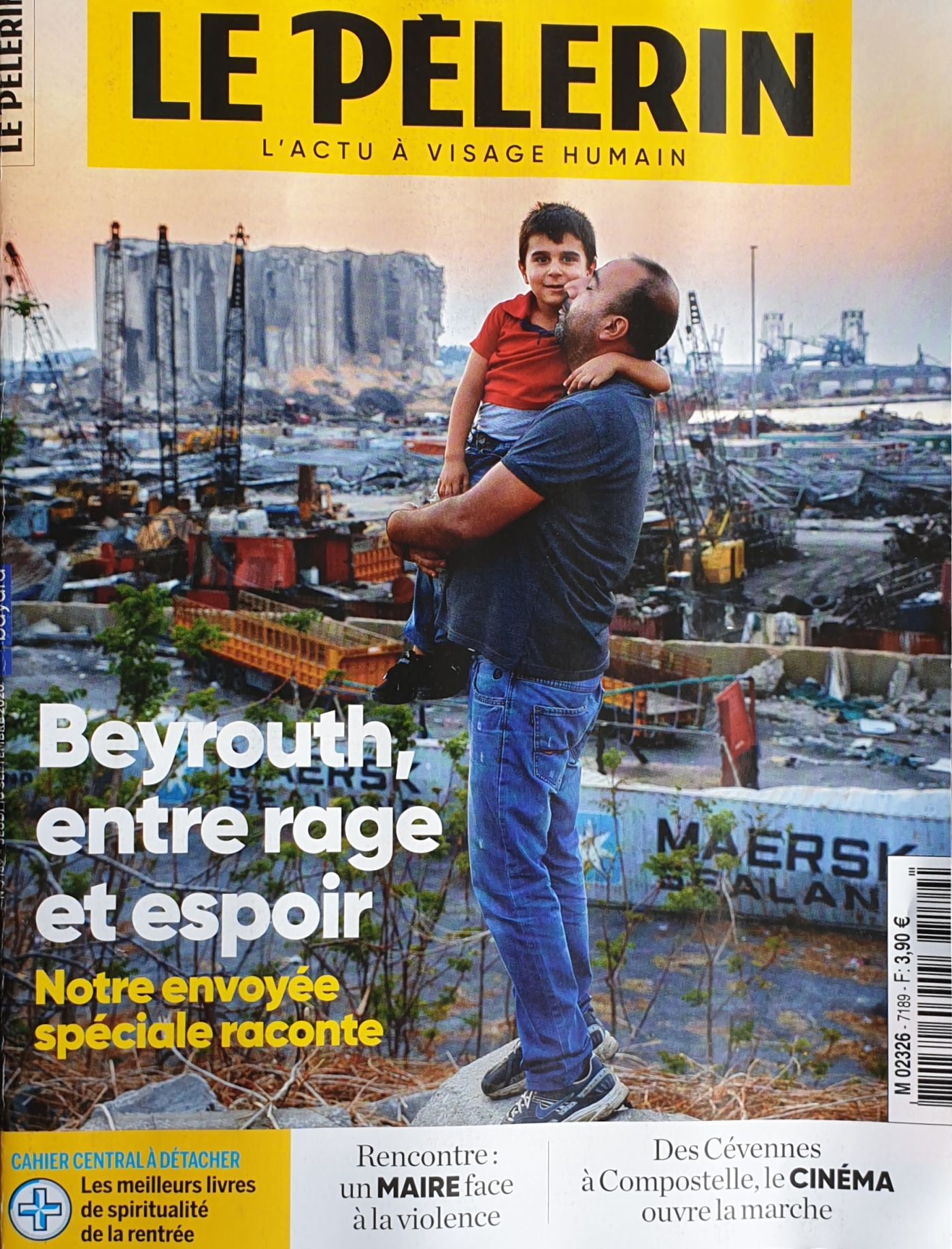 Couverture du Pélerin dans lequel on trouve un article sur Imparato
