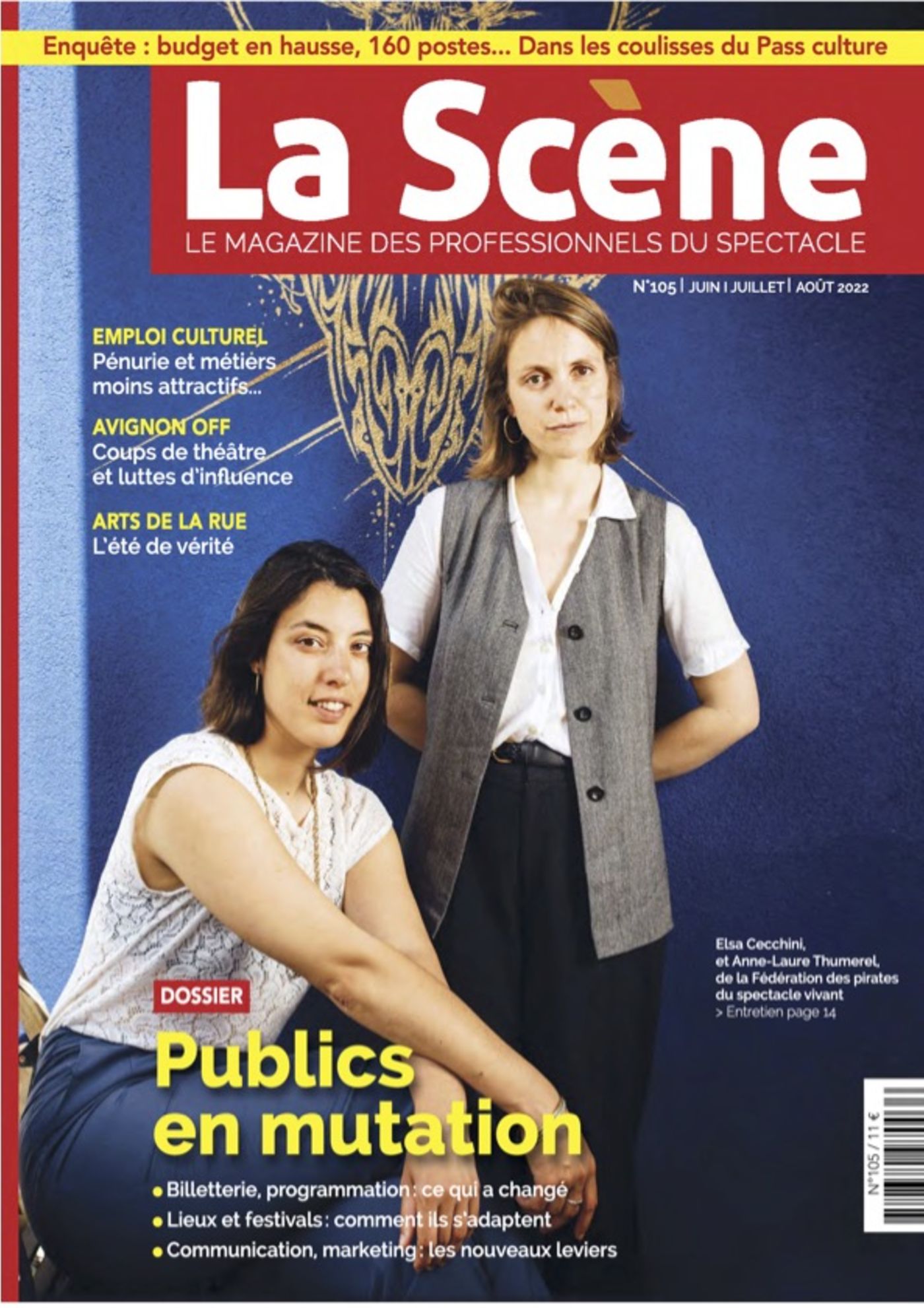 couverture la scene juibn 2022