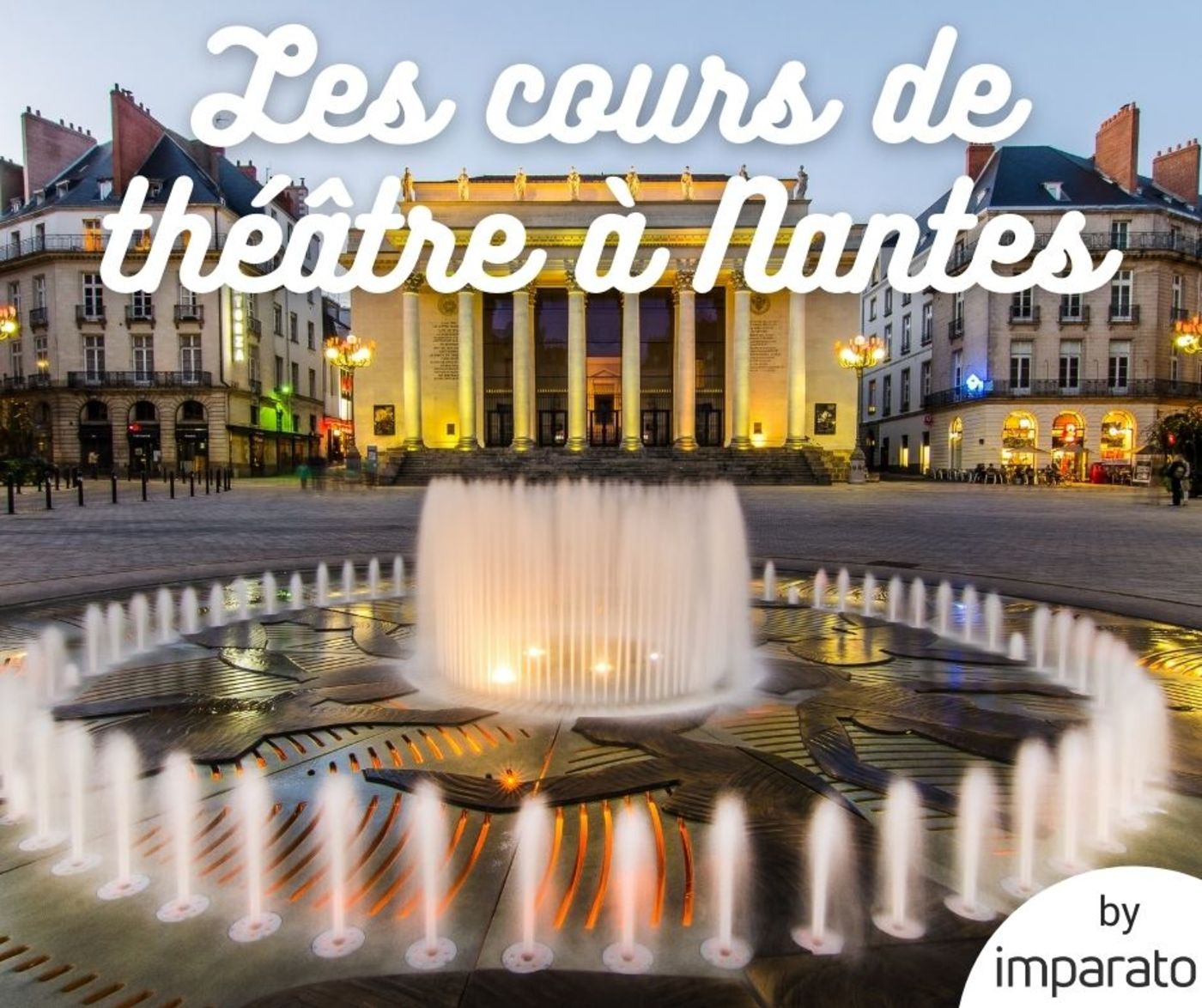 les cours de théâtre à Nantes