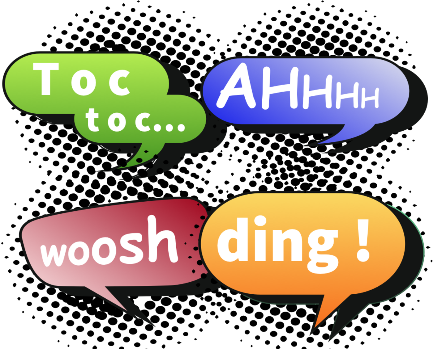 des bruitages dans les textes