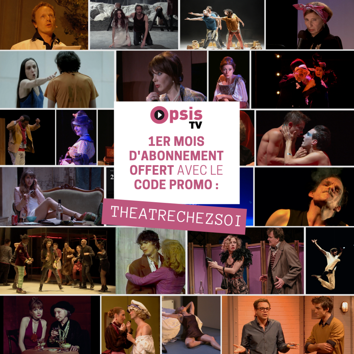 Opsis, un mois de théâtre gratuit 