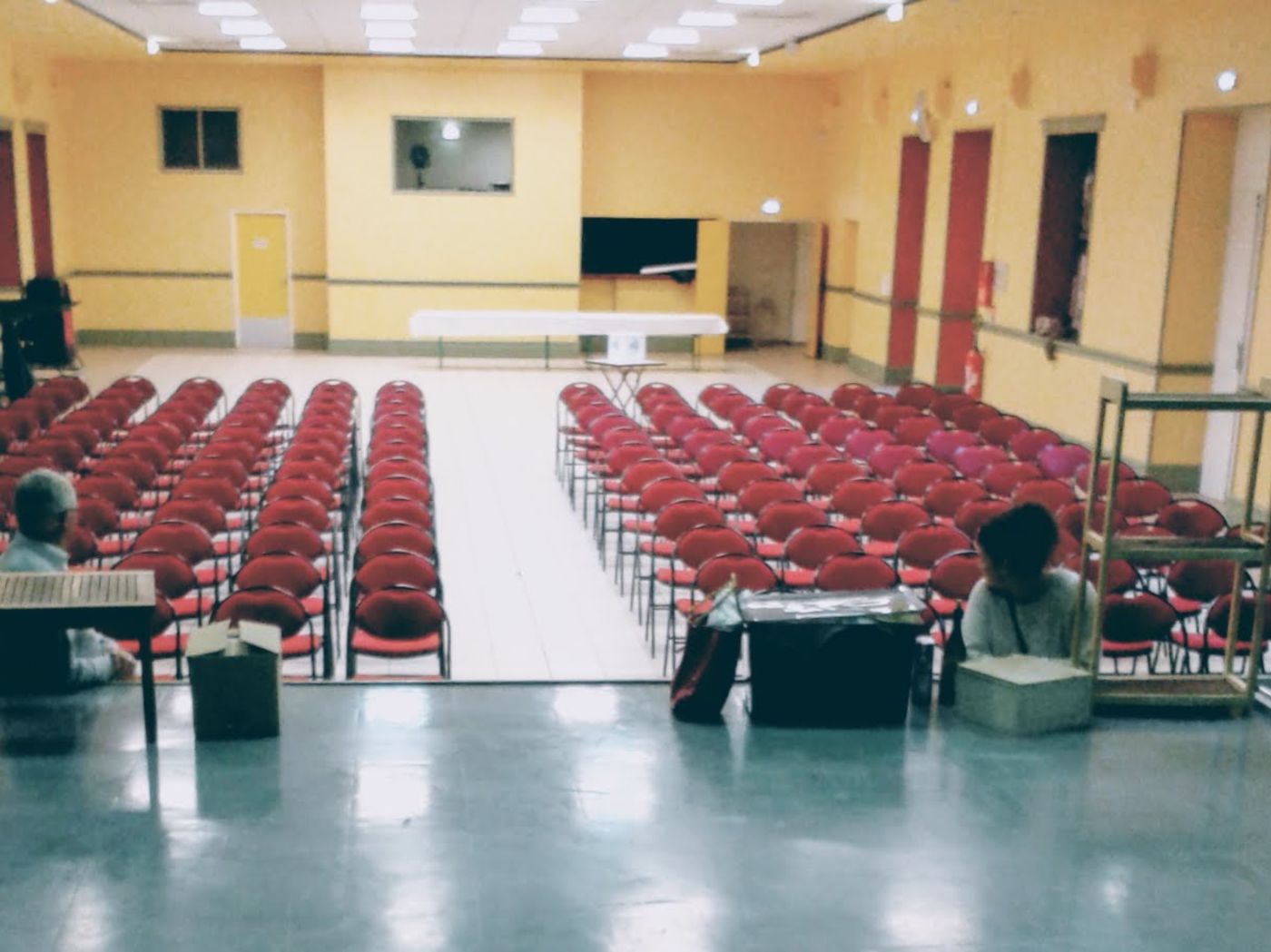 Salle de théâtre vide