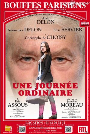 une journée ordinaire delon assous