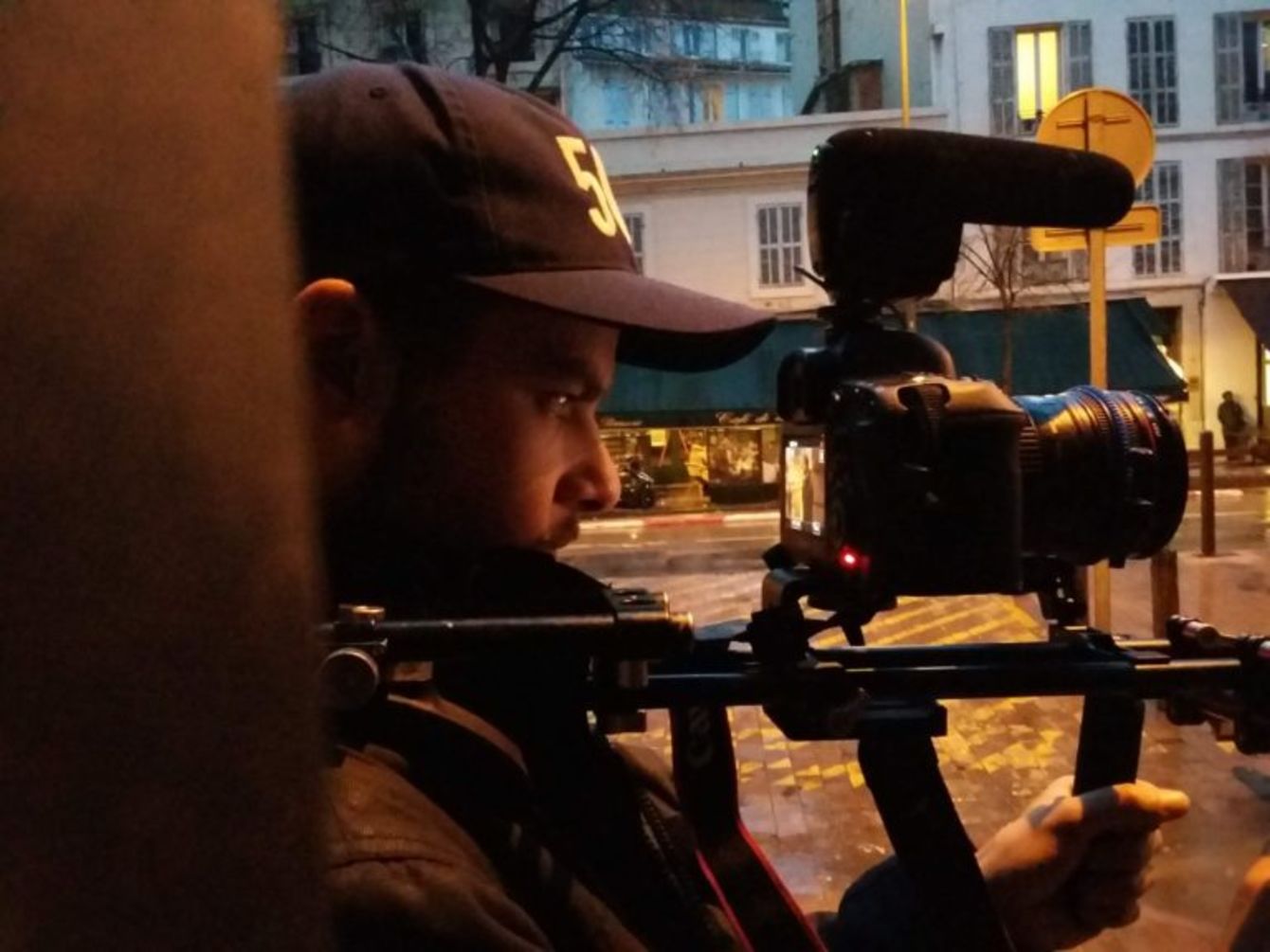 Premier jour de tournage Imparato caméra