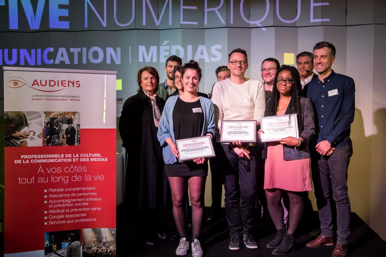 Remise des prix concours Audiens