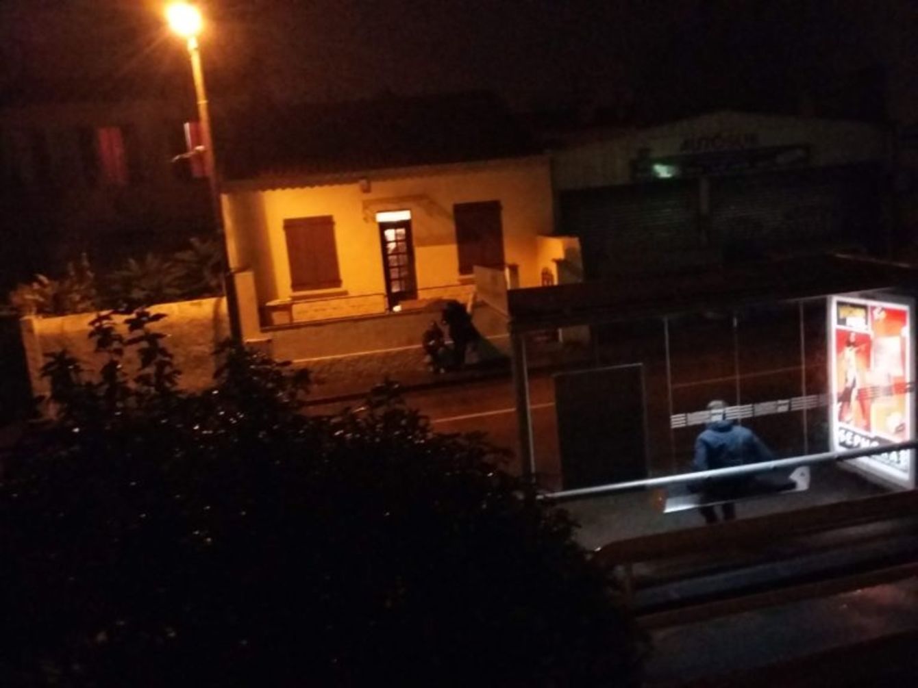 Premier jour de tournage Imparato abribus