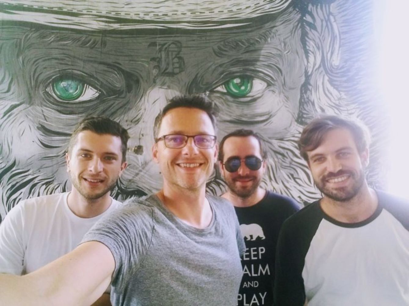 L'équipe Imparato à la Friche Belle de Mai