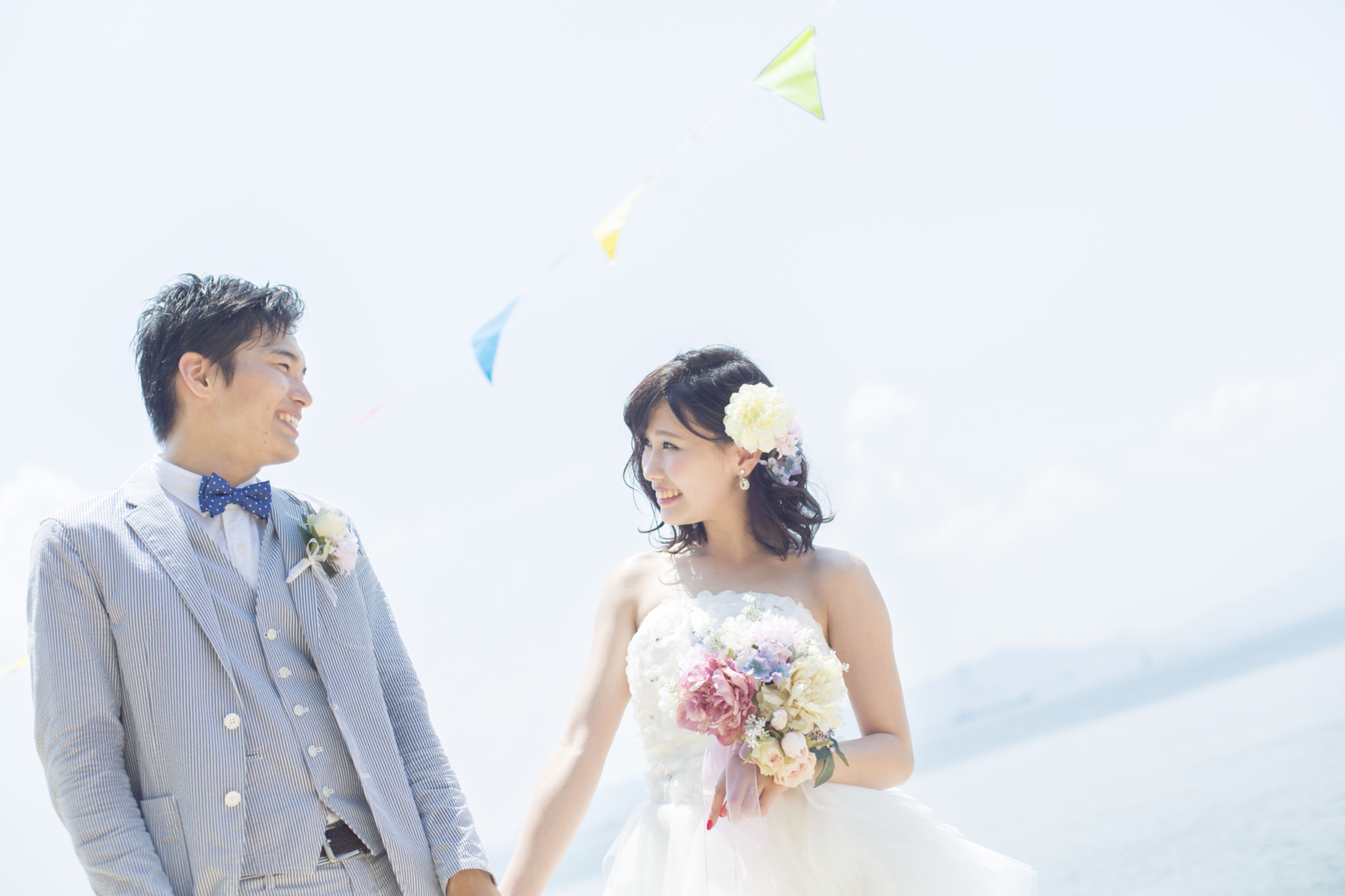 結婚式の写真撮影