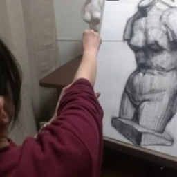 デッサン教室モノトーン