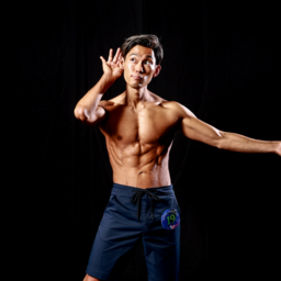 マッチョロンボーン奏者