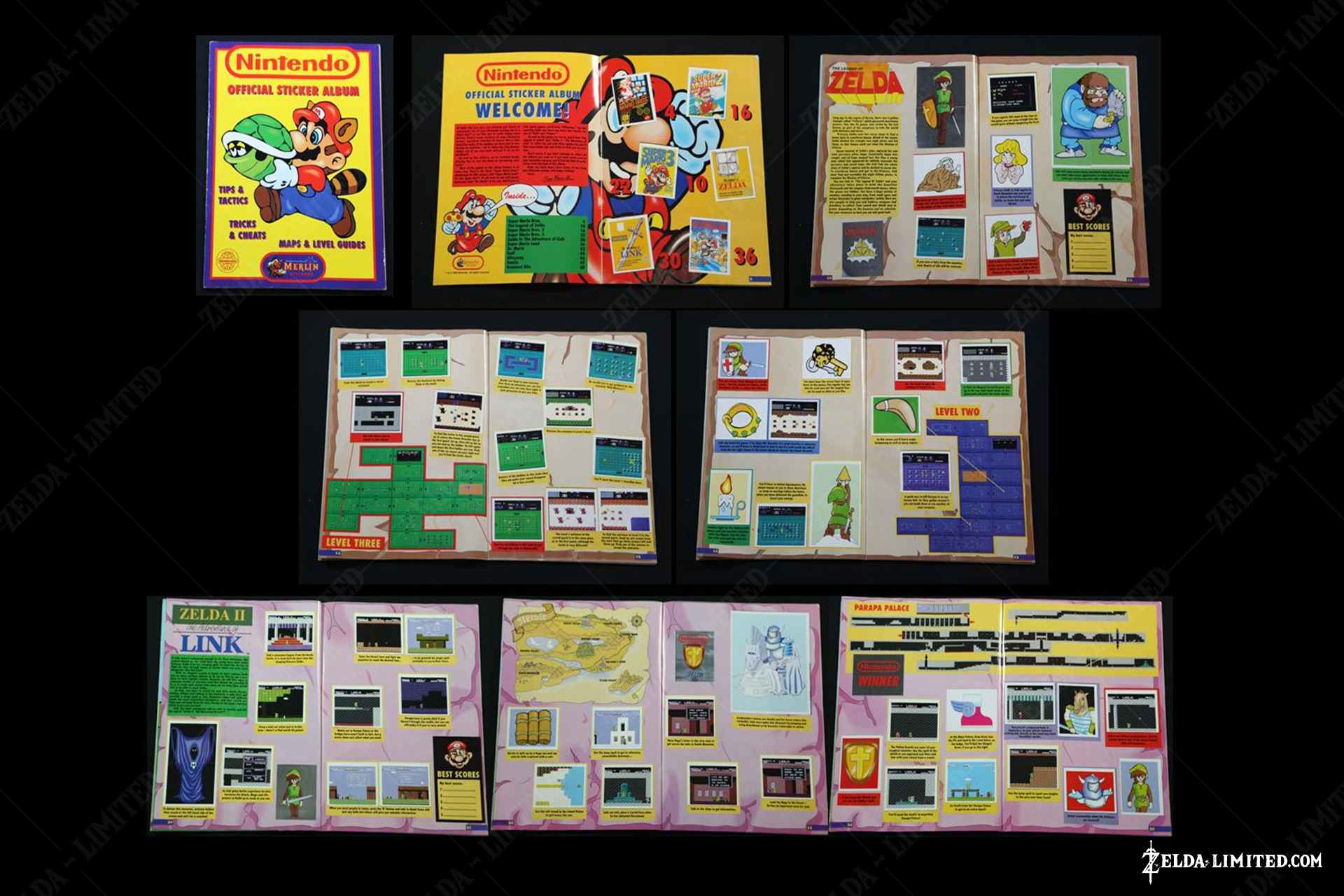 album sticker nintendo
