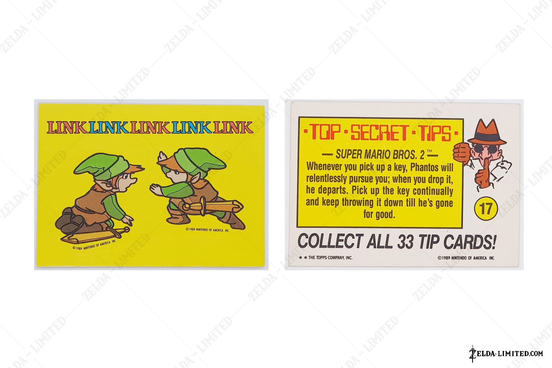 n17 tip cards stickers