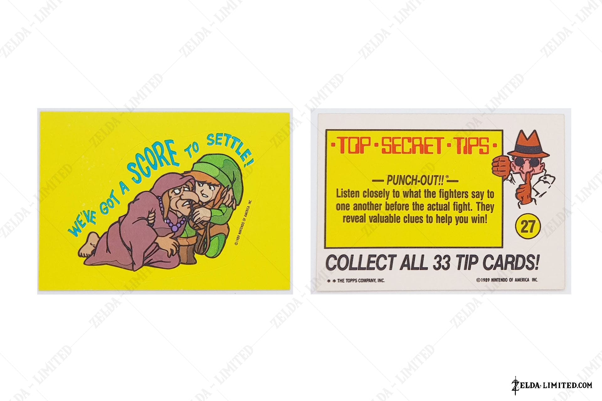 n27 tip cards stickers