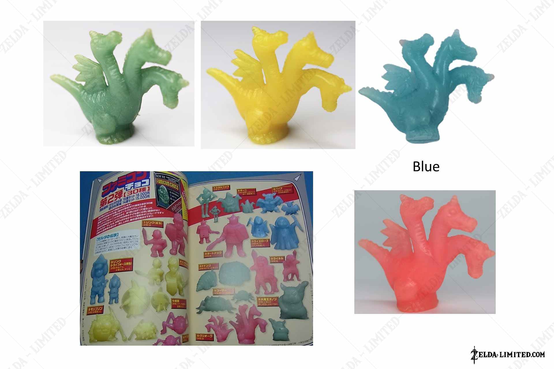 unpainted bright figurine gleeok