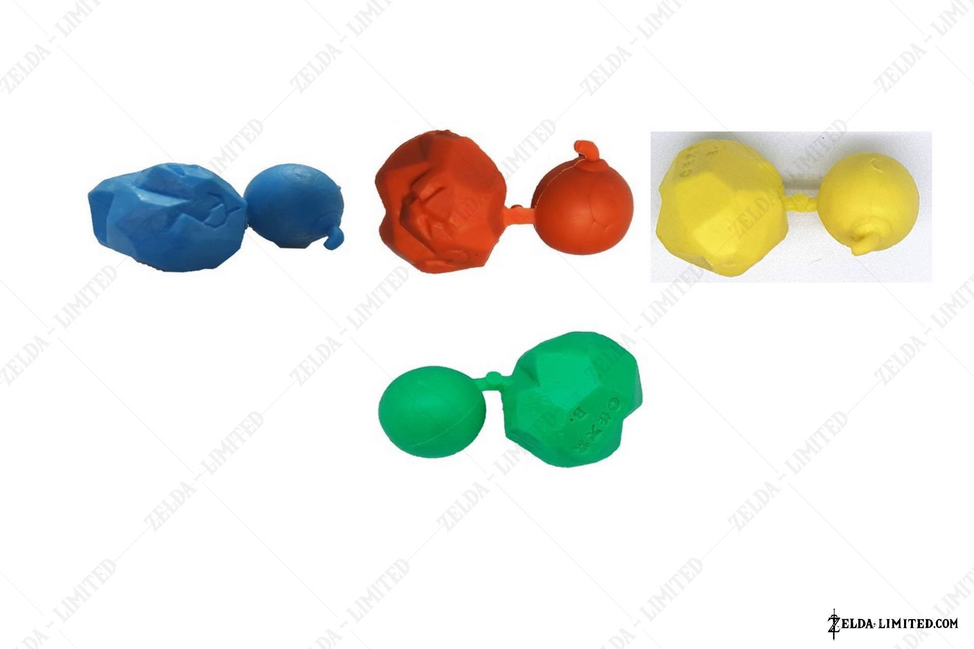 unpainted set 1 figure boulder bomb
