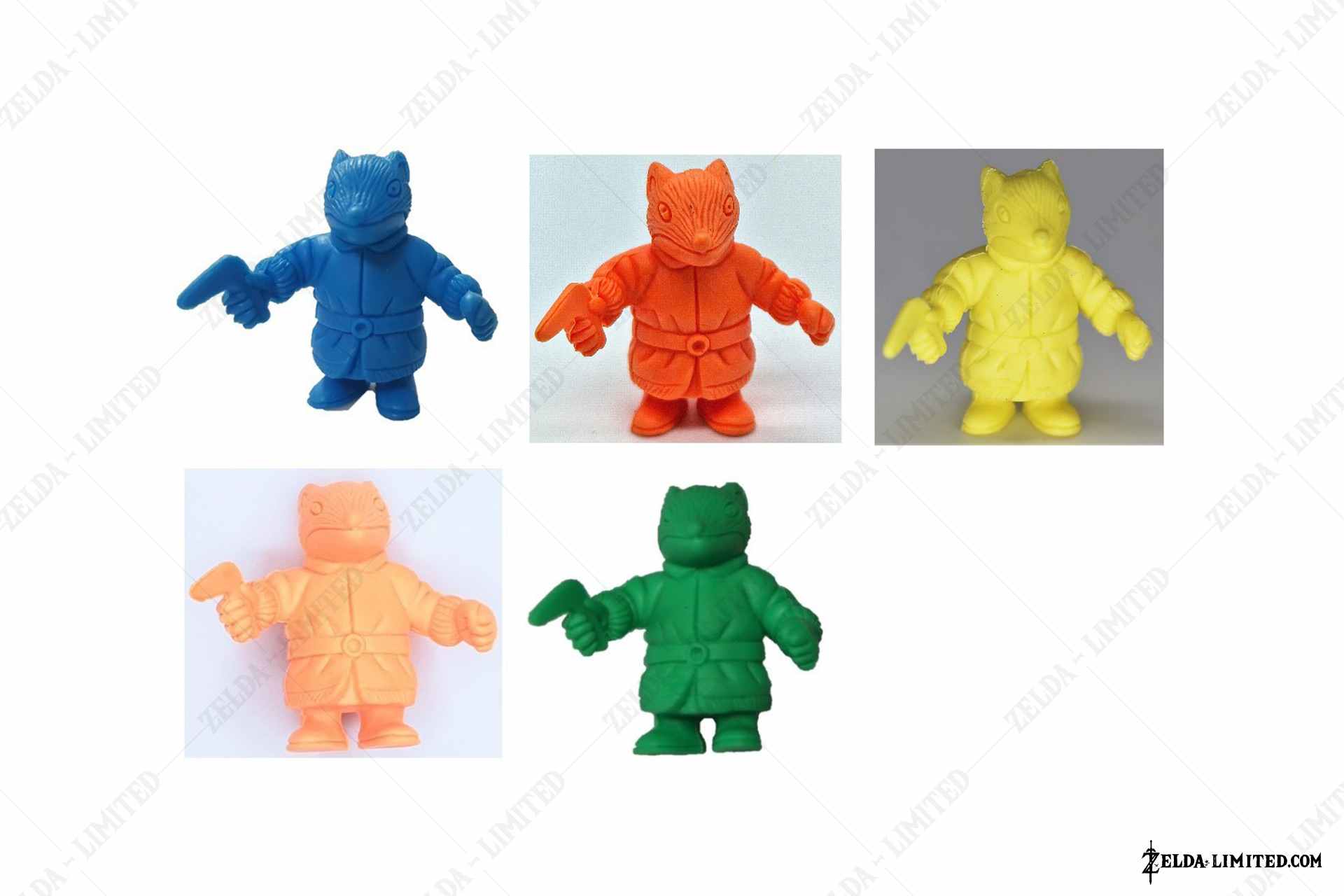 unpainted set 1 figure goriya  